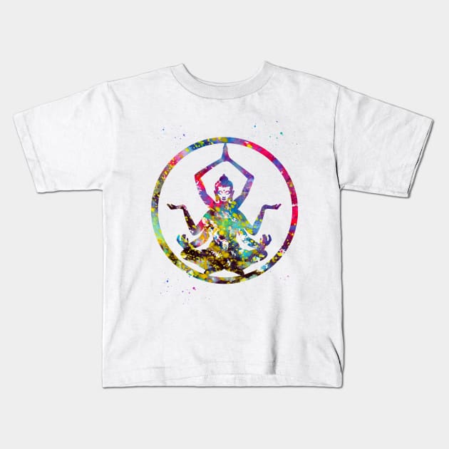 Shiva Kids T-Shirt by erzebeth